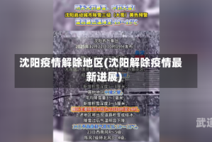 沈阳疫情解除地区(沈阳解除疫情最新进展)