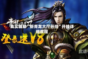 真实辅助“新青龙大厅开挂”开挂详细教程