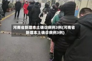 河南省新增本土确诊病例3例(河南省新增本土确诊病例3例)
