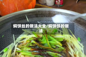 焖饼丝的做法大全/焖饼饼的做法