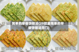 简单的早餐饼做法(20款最简单的早餐饼做法窍门)