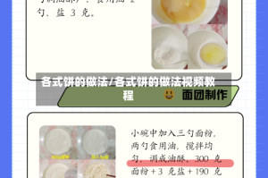 各式饼的做法/各式饼的做法视频教程