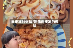 肉皮冻的做法/制作肉皮冻的做法