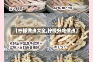 【柠檬做法大全,柠檬好吃做法】