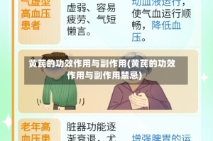 黄芪的功效作用与副作用(黄芪的功效作用与副作用禁忌)