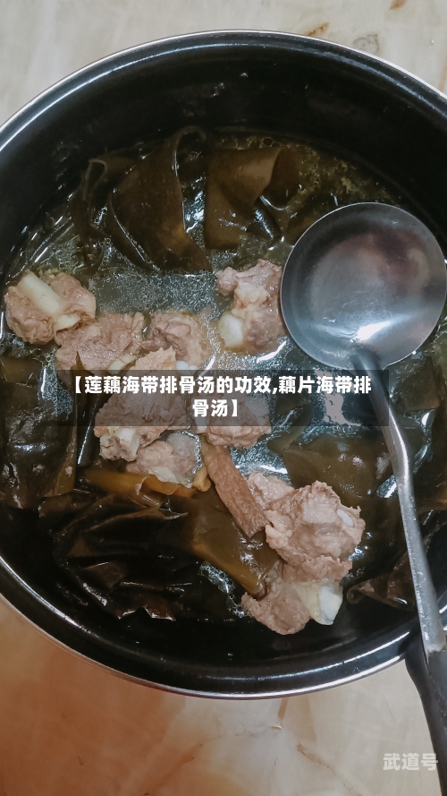 【莲藕海带排骨汤的功效,藕片海带排骨汤】-第1张图片