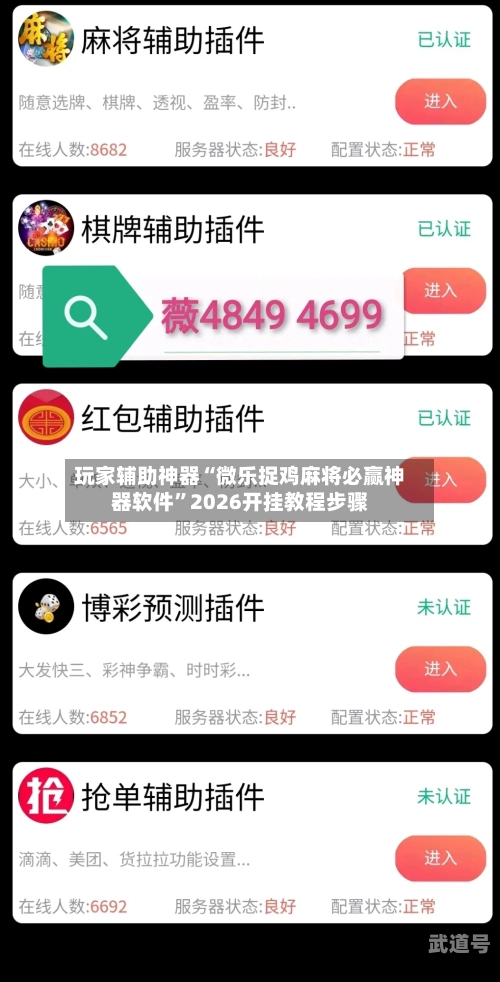 玩家辅助神器“微乐捉鸡麻将必赢神器软件	”2026开挂教程步骤-第2张图片