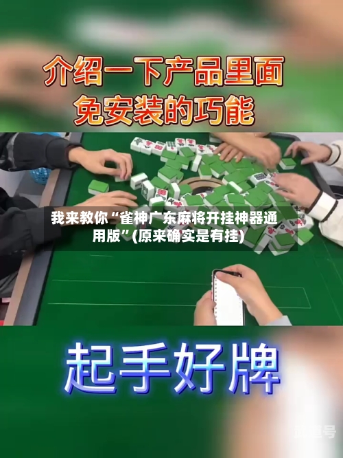 我来教你“雀神广东麻将开挂神器通用版”(原来确实是有挂)-第1张图片