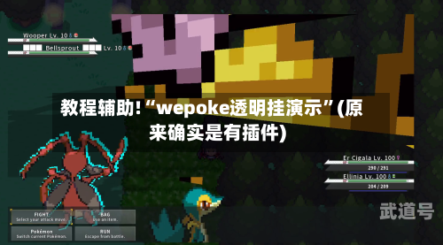 教程辅助!“wepoke透明挂演示	”(原来确实是有插件)-第3张图片