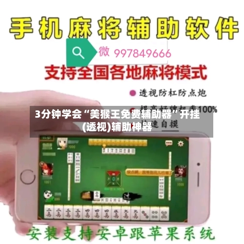 3分钟学会“美猴王免费辅助器”开挂(透视)辅助神器-第2张图片