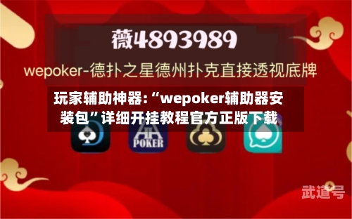 玩家辅助神器:“wepoker辅助器安装包	”详细开挂教程官方正版下载-第2张图片
